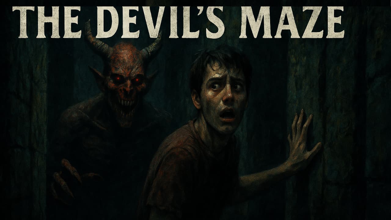 Cover for The Devil's Maze | Scary Text Message Stories