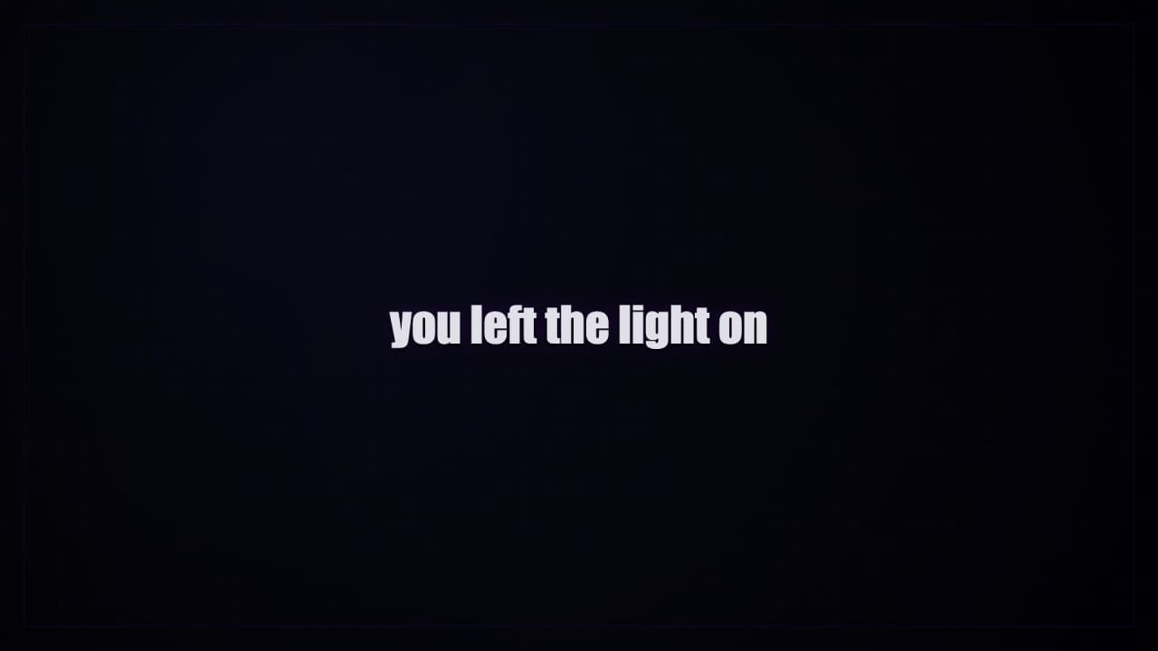 Cover image for story: you left the light on