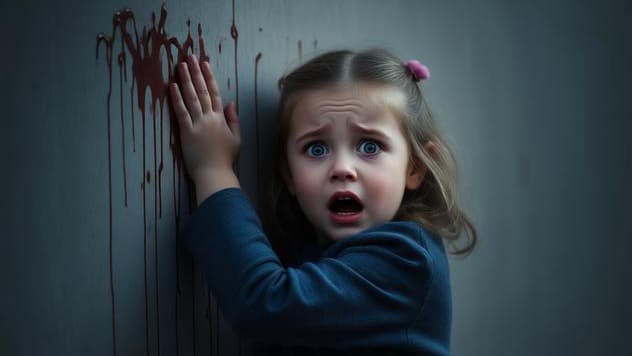 6 year old Stacey is terrified of the voices in the walls.