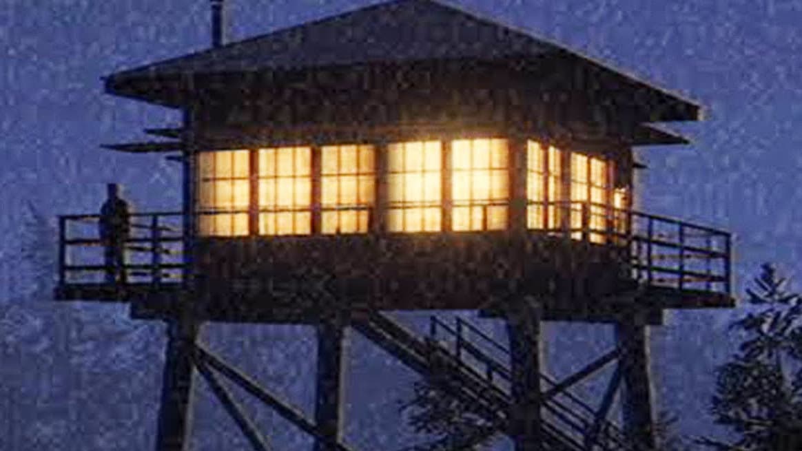 park ranger in his tower 