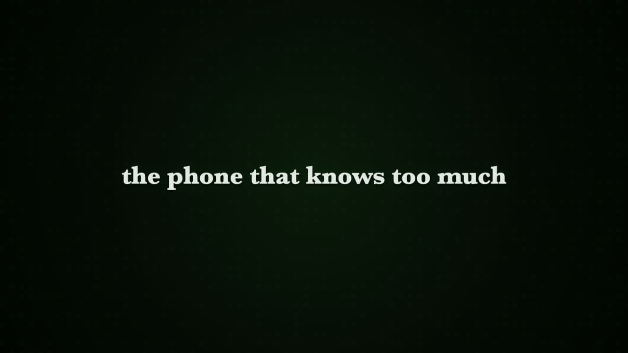 Cover image for story: the phone that knows too much